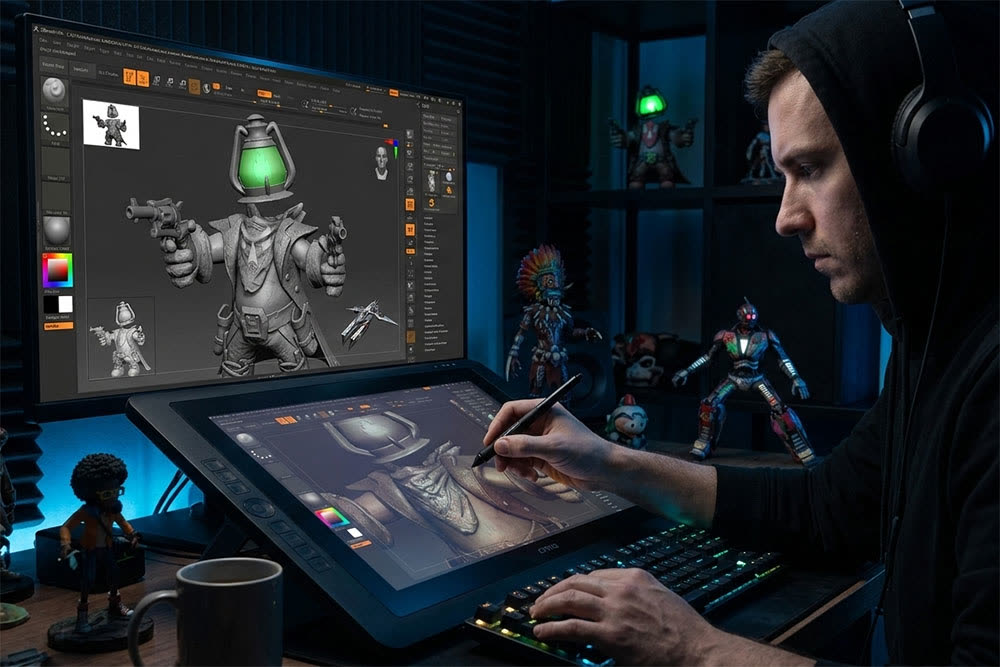 Game art and design